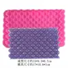 Molde de silicona con patrón de punto de suéter navideño, molde para pastel de fondant, decoración de borde para hornear, herramienta para arcilla