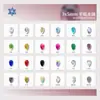 Rápido Venta 3*5mm Fondo Plano Gota de Agua Brillante Decoración de Uñas Pedrería Cristal de Cristal Accesorios para Uñas Decoración de Uñas Portátil Venta al por Mayor