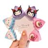 Grampo de cabelo infantil Sanrio orelhas de gato de desenho animado pequeno grampo com arranhão fofo para bebê grampo para cabelo quebrado grampo para franja de princesa acessórios de cabelo