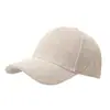 Gorra de Béisbol de Pana de Color Sólido con Visera Dura para Hombres y Mujeres, Gorra Versátil Estilo Coreano tipo Pico de Pato, Calidad para Streetwear de Exterior, Gorra Bordada Personalizable
