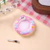 Plato de Gatito de Dibujos Animados Juguete de Comida Lindo Hecho a Mano DIY Accesorios de Pegamento de Crema Piezas Pequeñas de Resina Materiales para Joyería
