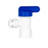Accesorios para purificador de agua elemento filtrante 2 puntos tanque de presión interruptor de bola 2 puntos tubería de PE conector rápido válvula de 3 puntos para purificador de agua