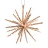 Nuevo Colgante Navideño Creativo Estrella Explosiva de Acrílico con Purpurina Adorno de Decoración de Árbol de Navidad Suministros Navideños