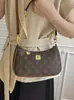 Bolsas de Mujer de Gama Alta 2026 Nueva Versátil Bolso de Axila Lujo Accesible Bolso Cruzado Retro Bolso de Hombro Casual Estampado