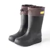 Huili Moda Nuevos Zapatos de Lluvia Plegables Impermeables Antideslizantes de Suela Gruesa para Niños para Exteriores, Senderismo, Camping, Trekking Fluvial