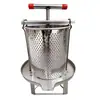 Exprimidor de Prensa de Acero Inoxidable Jugo de Frutas Relleno de Verduras Extractor de Agua Prensa de Orujo Máquina Prensa Manual de Miel