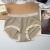 Ropa Interior Sin Costuras para Mujer, Suave y Amigable con la Piel, de Cintura Media, Talla Grande, Transpirable, Sin Marcas, para Chicas, Primavera y Verano 40-75 kg
