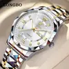 Novo Relógio Masculino Longbo À Prova D'água Luminoso Calendário Versão Coreana Relógio de Quartzo Douyin Aliexpress Dropshipping