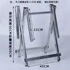 Suporte de Mesa Portátil Acessórios Suporte para Mesa de Jantar Doméstica Pernas de Mesa Simples de Metal Ferro Dobrável Mesa Quadrada Portátil Suporte para Pernas de Mesa