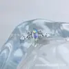 Clavo de Titanio Astmf-136 Ala de Ópalo Aurora G23 Titanio Ópalo Rosca Interna Joyería para Piercing Cabeza