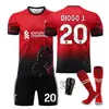 2526 Edición Especial Liverpool Patrón de Dragón Rojo No. 11 Camiseta de Salah No. 4 Van Dijk No. Camiseta de Fútbol 20 Jota