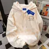 Sudadera con capucha tie-dye rosa versátil Otoño e Invierno 2025 Estilo Gato Perezoso Americano Estampado Top para Estudiante Mujer