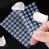 Espaciador Transparente para Reparación de Perforaciones Corporales, Anillo para Ombligo, Anillo para Lengua, Arete, Platillo Volador de Silicona para Prevenir Salientes Hacia Adentro e Hiperplasia