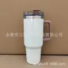 Taza Térmica de Acero Inoxidable de Doble Capa con Aislamiento al Vacío de Gran Capacidad Transfronteriza para Sublimación, 40oz, Colorida, con Asa para Coche