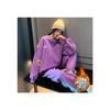 Traje Deportivo de Moda Otoñal 2024 para Estudiante Femenina Estilo Coreano Sudadera Holgada Conjunto Casual de Dos Piezas
