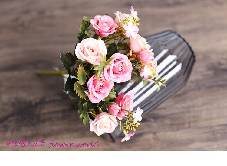 仿真婚礼现场绢花