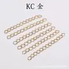 Corrente de Extensão para Colar de Metal Resistente à Correnteza de Extensão Corrente de Cauda Corrente de Ajuste de Extensão para Pulseira Colar Acessórios para Joias DIY Materiais