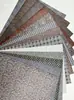 Pegatinas de superficie de carretera en miniatura, escena de suelo, adoquines, materiales para maquetas de mesa de arena, pegatinas de pared para exteriores, pared de ladrillo