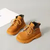Botas Martin para Bebês e Crianças Pequenas, Novo Estilo Primavera e Outono 2026, Design Estilo Britânico, Botas da Moda Tendência para Meninas