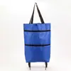 Compras Direto da Fábrica Atacado Carrinho de Compras Supermercado Carrinho Fashion Bolsa Dobrável Bolsa Doméstica para Mercearia Pode Adicionar Logo Bolsa para Mudança e Embalagem