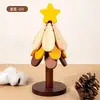 Tapete Isolante Térmico para Árvore de Natal Decoração de Mesa Criativa de Alta Qualidade Uma Árvore Madeira Maciça Anti-Escaldante Suporte para Panela Porta-Copo Dobrável Base para Tigela