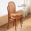 Respaldo de Silla de Comedor Nuevo Ratán Plástico Silla Engrosada Hogar Apilable Taburete Apilable Restaurante de Alta Gama Banco Comercial