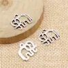 14x16mm 0.9g Multicolor Accesorios DIY Dijes Colgante Pequeño Elefante
