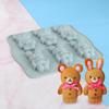 Celebridade da Internet Popular Bolo Mousse de Coelho Molde de Silicone Sobremesa Francesa Pudim Sorvete Molde Ferramenta de Confeitaria