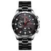 Reloj Caliente Shopee Amazon Transfronterizo Reloj para Estudiante Hombre Modelo con Correa de Cadena de Acero Soporta Venta al por Mayor de Fábrica Personalizada
