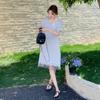 Vestido para Mujeres Petite 2025 Reductor de Edad Versátil Cómodo de Alta Calidad Moda Vestido de Borlas Bordado Moderno