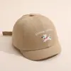 Sombreros de Protección Solar para Niñas al por Mayor de Primavera y Verano, Gorras de Béisbol Lindas con Cachorros Corriendo para Niños, Gorras para Bebés de Nuevo Estilo Coreano