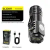 Linterna LED Brillante Recargable Multifuncional