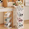 Zapatero para Dormitorio para Uso en Casa, Zapatero Dedicado para Almacenamiento en Viviendas de Alquiler Interiores, Zapatero Pequeño Simple de Múltiples Niveles Debajo del Escritorio en el Dormitorio