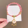Pulsera de Cuerda Colorida del Festival del Bote del Dragón, Pulsera de Hilo de Cinco Colores Zongzi Tejida a Mano, Accesorio de Cuerda Tejido a Mano Estilo Tradicional Chino