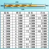 Juego de 13 Piezas de Brocas Helicoidales de Acero de Alta Velocidad Recubiertas de Titanio con Vástago Redondo, Juego de 13 Piezas de Brocas Helicoidales para Perforar Madera y Plástico