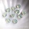 10 peças de pétalas vitrificadas 10mm Lotus canopy DIY cristal vidro pulseira de contas material grampo de cabelo antigo passo