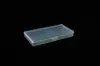 Caja Plástica Transparente Pequeña Vacía Rectangular con Tapa Caja de Embalaje Caja de Almacenamiento de Piezas Organizador Caja de PP