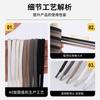 Venta al por mayor de fábrica 6MM cordón elástico de spandex doble elástico cinturón sin atar color cordón cuerda un par