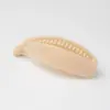 Pinza retorcida color gelatina pinza para coleta color caramelo simple pequeña fresca dulce muestra volumen del cabello pinza retorcida
