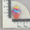 Pasador Material Brillante Diadema Conejo Helado Accesorios para el Cabello DIY Panda Rojo Helado Pájaro Hebilla de Zapato Decoración DIY