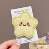 Pegatinas de Flequillo de Dibujos Animados para Niños, Pinzas Mágicas para el Cabello que No Dañan el Cabello, Accesorios para el Cabello para Niñas para Organizar el Cabello en la Parte Posterior de la Cabeza