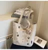 Bolso de Lona de Gran Capacidad Transfronterizo 2025 Nuevo Bolso de Mano Bordado Bolso Cruzado para Viajes Diarios Bolso Tote de Hombro para Estudiantes