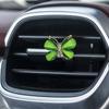 Perfume creativo para salida de aire de coche con forma de mariposa, clip para perfume para aire acondicionado de coche, aromaterapia para coche, fragancia ligera para mujer