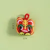 Festival del Bote del Dragón Cadena Colorida Zongzi DIY Colgante Portátil Hecho a Mano Pulsera para Niños con Cuentas Pulsera de Hilo Rojo para Mujeres