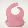 Babadores de Silicone de Grau Alimentício para Bebê, Anti-Sujeira e Anti-Manchas, Não Precisa Lavar, Várias Cores Disponíveis, Produtos para Bebê e Maternidade, Atacado em Estoque