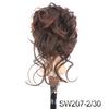 Guifuya comercio exterior estilo europeo y americano moderno clip de diadema perezoso capullo de flor cabeza de bola pelo largo natural esponjoso femenino