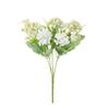 Ramo de simulación de boda de hortensias lilas, flores artificiales falsas, plantas transfronterizas, flores de seda, decoración, adornos florales