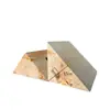 Batente de Madeira Triangular Personalizado para Caminhões Grandes, Calço Antiderrapante para Roda, Cunha de Estacionamento Adequada para Veículos Grandes