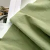 100% Algodón Puro Algodón Lavado Tela de Cáñamo Ropa Tela Hanfu Tela de Arena Textura de Tela de Fondo