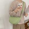 Yee/Candy Color Ajustável Canvas Shoulder Bag Mulheres Crossbody Bag Grande Capacidade Casual Schoolbag